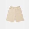 Beige Knit Shorts