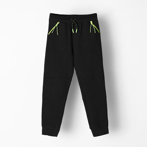 Black Knit Joggers