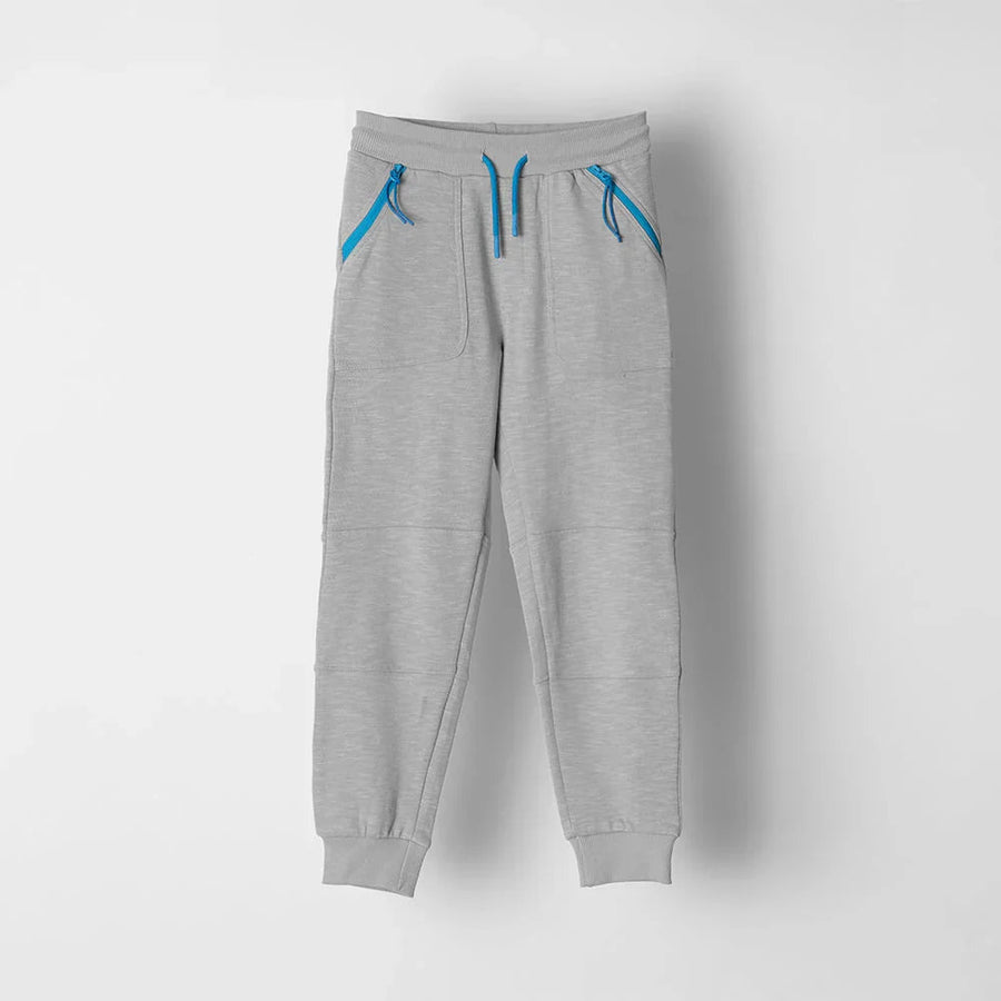 Boys Astronaut Graphic T-shirt & Grey Jogger Set