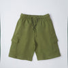 Boys Graffiti T-shirt & Olive Shorts Set
