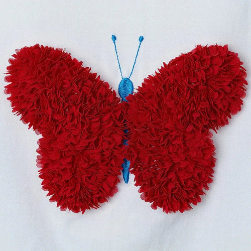 Butterfly Embroidered Tshirt