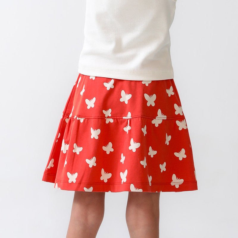 Butterfly Printed Skort