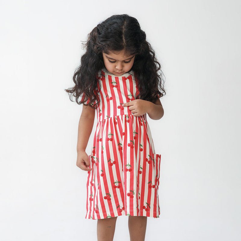 Cherry Striper Dress