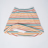 Girls Logo T-shirt & Striped Skirt Set