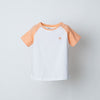 Girls Logo T-shirt & Striped Skirt Set