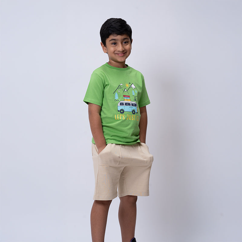 Green Graphic Tshirt