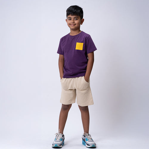 Purple Graphic Tshirt