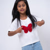 Butterfly Embroidered Tshirt