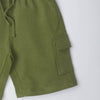 Olive Knit Shorts