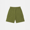 Olive Knit Shorts