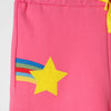 Pink Applique Shorts
