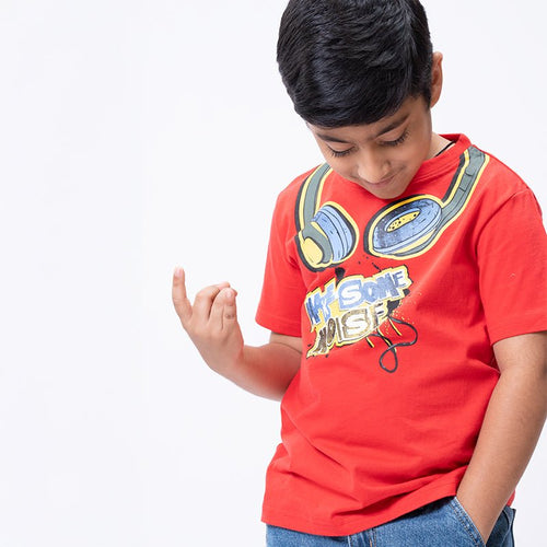 Red Graphic Tshirt
