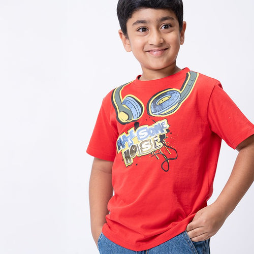 Red Graphic Tshirt