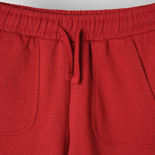 Rust Knit Shorts