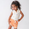 Solid Orange Shorts