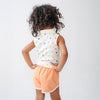 Solid Orange Shorts