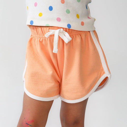 Solid Orange Shorts